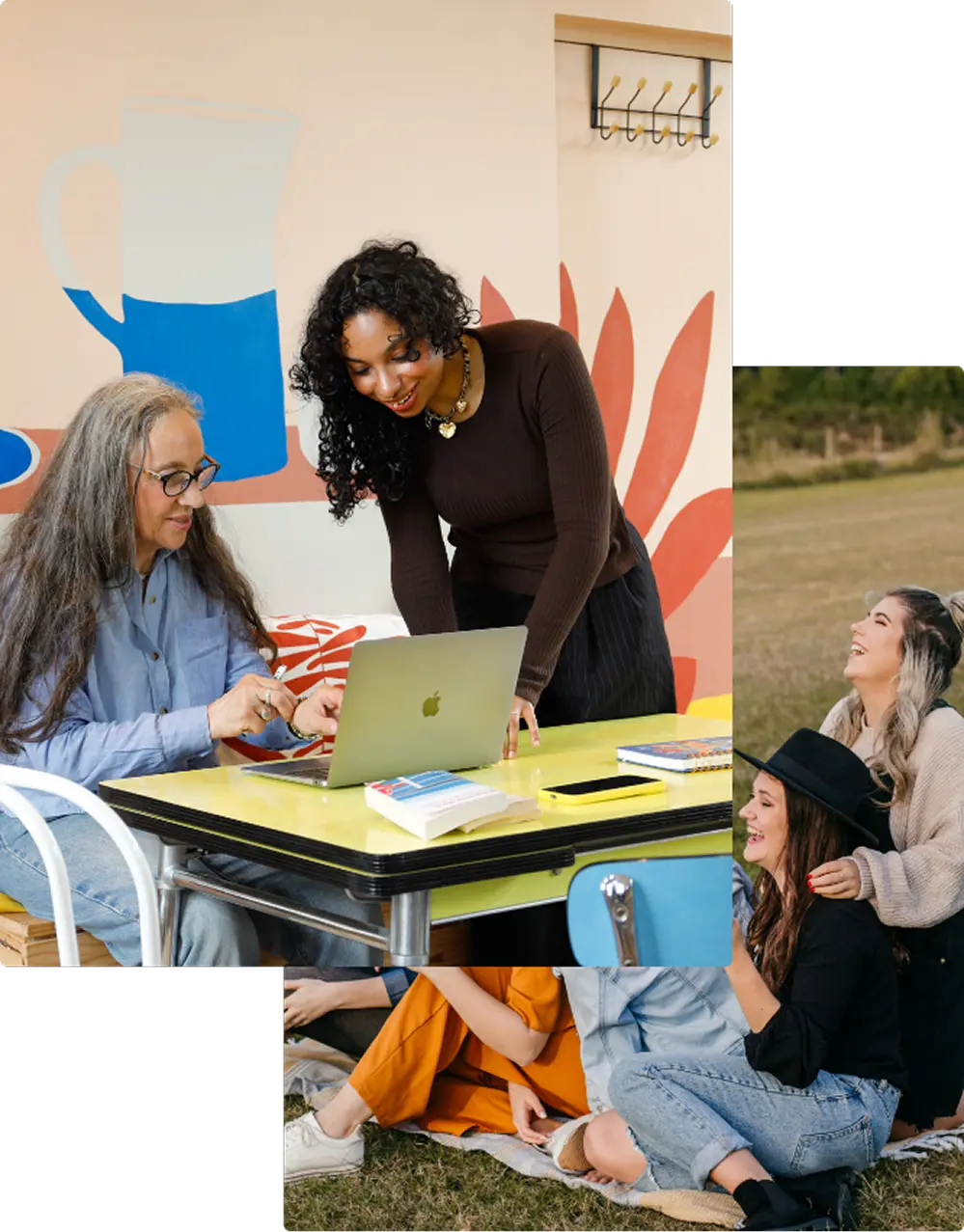 Nora et Mireille Smooth ta Boite